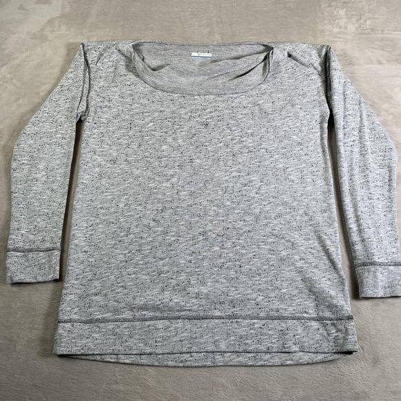 columbia sportswear Tops - Columbia Sweatshirt Womens Large Gray Heather French Terry Tunic Pullover Lounge